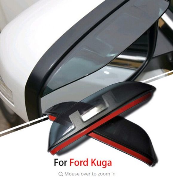 Pour Ford Kuga 2013 2014 2015 2016 Style de la voiture Miroir du rétroviseur Afficier extérieur Blade Protecteur ABS ACSORIES