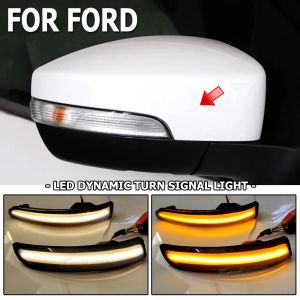 Pour Ford Kuga Ecosport Dynamic Blinker LED Turn Signal Light Side Mirror Indicator Sequential 2013 2014 2015 2016 2017 2018 2018
