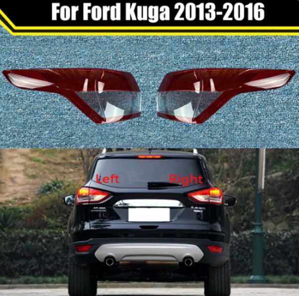 Pour Ford Kuga/ Escape 2013- 2016 voiture feu arrière coque feux de freinage coque remplacement Auto coque arrière couverture masque abat-jour