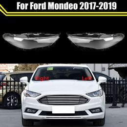 Couvercle de phare avant de voiture, lentille en verre, masques de lumière, abat-jour Transparent, pour Ford Mondeo 2017 2018 2019