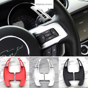 For Ford Mustang 2015 2016 2017 2018 2019 Aluminum /carbon fiber Steering Wheel Shift Paddles Extension Shifters Gear kit