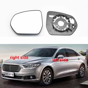 Para Ford Taurus 2015-2018, piezas de repuesto para automóvil, lente de espejo lateral de coche, lentes reflectantes retrovisores, vidrio con calefacción