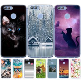 Cover Phone Case Voor Huawei Nova 2 2 s Plus Soft Tpu Silicone Back 360 Volledige Beschermende Afdrukken TransparenT Coque