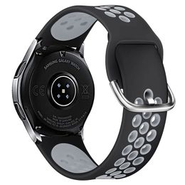 Voor Galaxy Smart Watches Series 20 22mm Flexibele Siliconen horlogeband Geperforeerde Soft Sport Polsbandjes
