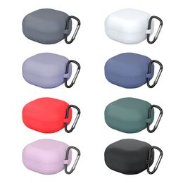 Voor Galaxybuds/livePro Siliconen Case Zachte Ultra Dunne Protector Cover Oortelefoon Gevallen Anti-drop Earpods Kleding Met Haak Retail-pakket