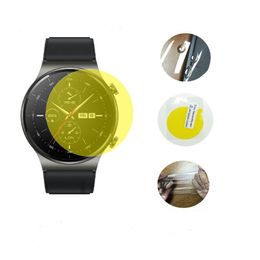 Pour Garmin Forerunner 45 45s Smart Watch Screot Protector Protective Soft Film Explosion-Insproof pas Glass