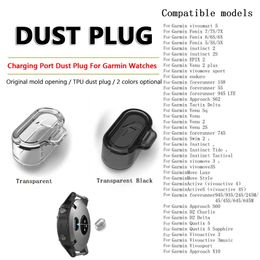 Voor Garmin Watch Silicone Anti Dust Proof Plugs Charger Protector Port voor Garmin Fenix 5 5S 5x 6 6S 6X 7 7S 7X Venu Sq 935 945