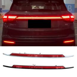 Voor Geely Coolray Proton X50 2019 2020 2021 2022 Remlicht achter Bumper Taillight WAARSCHUWING Dynamische richtingaanwijzer Lamp