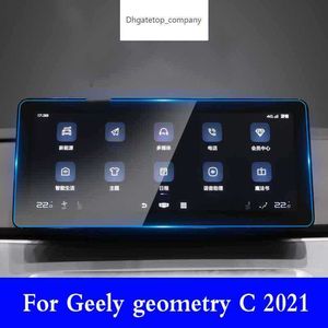 Voor Geely geometrie C 2021 GPS Navigatie Screen Tempered Glass Protection Film Auto interieuraccessoires voorkomen krassen