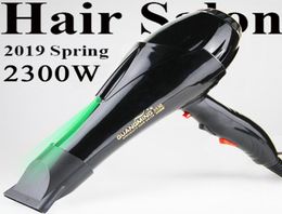 Voor kapper en kapsalon 3 meter lange draad EU -plug echt 2300W Power Professional Blower Dryer Salon Hair Dryer Hairdryer7940595