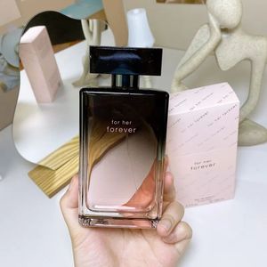 For Her Forever Perfume Pure Fleur Musc Noir Rose Cologne Spray 100ml Vrouwen Geur Eau De Parfum EDT 3.3oz Langdurige Geur EDP Lady Parfums Snelle Levering