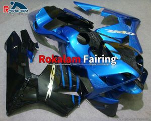 Para Honda CBR 600 RR F5 2003 2004 ABS Sportbike Carenados Azul Negro CBR600RR 03 04 Kits de carrocería (moldeo por inyección)