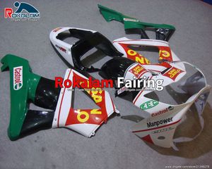 Carenado para Honda CBR 900 RR CBR900RR 2000 929 2001 CBR900 929RR CBR929 00 01 Moto ABS carenados CBR929RR (moldeo por inyección)