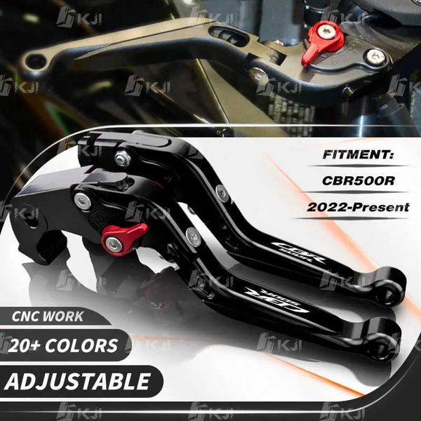 Palanca de embrague para Honda CBR500R CBR 500R 2022, juego de freno, palancas plegables ajustables, piezas de Accesorios de Motor