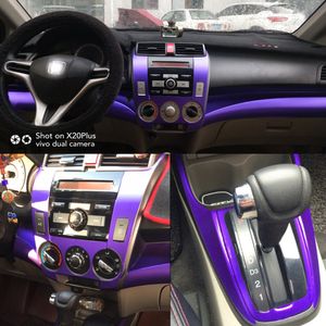 Voor Honda City 2009-2014 Zelfklevende Auto Stickers 3D 5D Koolstofvezel Vinyl Auto Stickers en Decals Auto Styling Accessoires