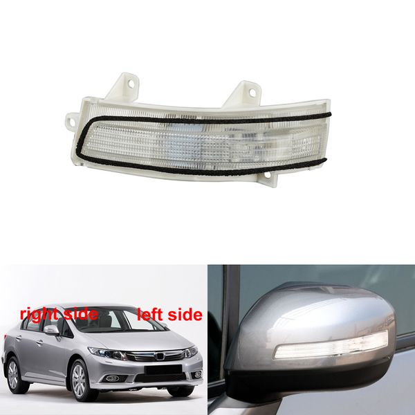 Pour Honda Civic 2012 2013 2014 2015 accessoires de voiture rétroviseur latéral clignotant lumière LED rétroviseurs extérieurs lampe