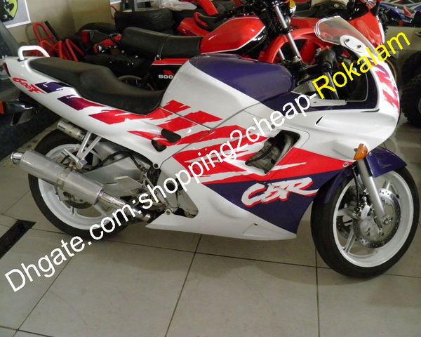 Pour Honda F2 CBR600 600F CBR600F2 Rouge Blanc Violet Moto Carénage 91 92 93 94 CBR 600 600F2 1991 1992 1993 1994