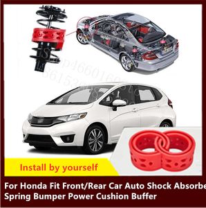 For Honda Fit 2pcs High-quality Front or Rear Car Shock Absorber Spring Bumper Power Auto-buffers Cars Cushion Urethane