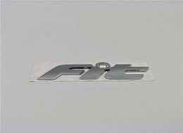 Voor Honda Fit Jazz Achterklep Emblemen Staart Logo Teken Markeringen Met Zilveren Dot6835305