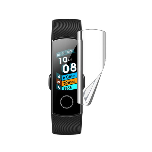 Pour Honor Band 5 Screen Protector pour Huawei Honor Band 4 5 Strap Hydrogel Film Honer Band4 Band5 Not Temperred Glass