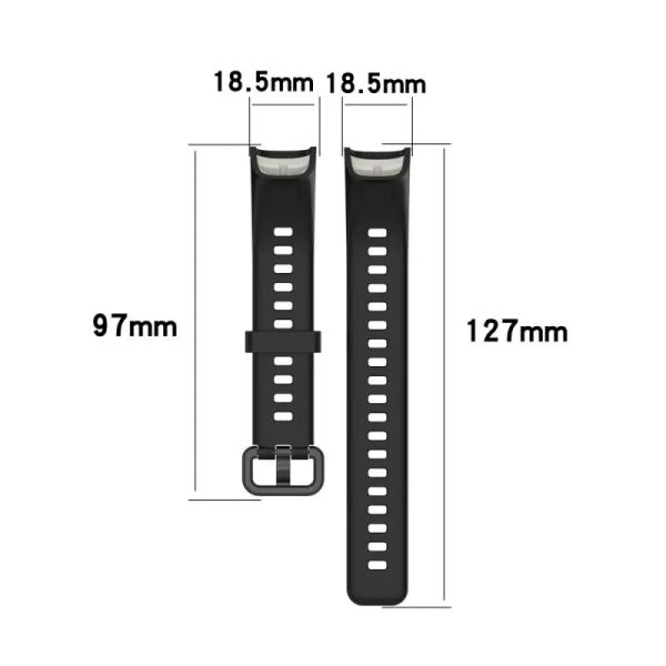 Pour Huawei Band 4 (ADS-B29) Bracelet de rechange en silicone de bracele