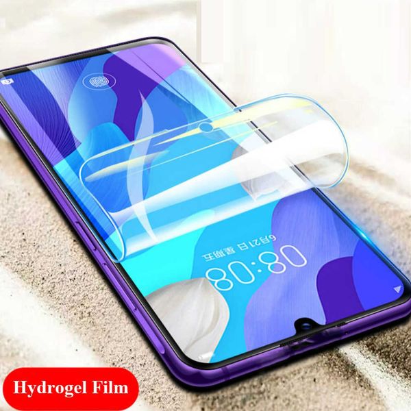 Pour Huawei Honor 20 Film Hydrogel pour Huawei Honor 20 20S 10 9 8 7 6 Plus Honor20 Honor10 Pro Nova 5t Phone Hydrogel Film