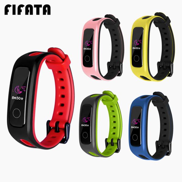 Pour Huawei Honor 4 Running Sport TPU Bracelet Watch Band Silicone Remplacement Band Band pour Huawei Band 4E / 3E