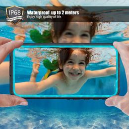 Para Huawei P40 P30 Lite P30 Pro impermeable IP68 funda de teléfono a prueba de polvo de buceo para Huawei Mate 20 30 Pro funda de natación completamente sellada