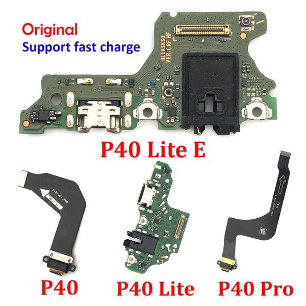 Pour Huawei P9 P10 P20 P30 P40 Pro Lite Plus USB Charging Dock Port Board Flex with IC Connector Charger Port Flex Cable