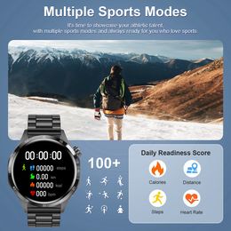 Pour Huawei Watch 4 Pro NFC Smart Watch Men GT4 Pro AMOLED 360 * 360 HD Screen Suclat BT Call IP68 IP68 Smartwatch imperméable 2024