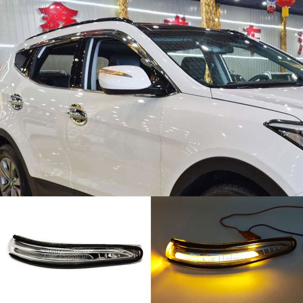 Pour Hyundai Santa Fe Sport IX45 3.0 2013 2014 2015 ACCESSOIRES ACCESSOIRES LED MIRMEUR DE RÉSEAVE DE RECHERCHE