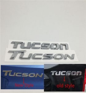 Pour Hyundai Tucson Trunk arrière Tailgate Emblem Badge Logo Stickers Chrome Stickers1676094