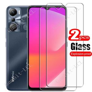 Pour Infinix Hot 20i Temperred Glass Protective sur Infinixhot20i Hot20i X665C X665E 6,6 pouces de couverture de smartphone Protecteur de 6,6 pouces