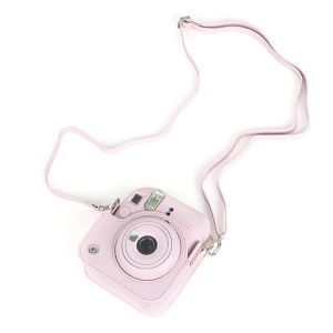 Pour Instax Mini 12 Couvercle de sac de caméra de films instantané + bracelet amovible