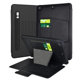 Voor iPad 8th / 7th Generation Case Beschermende Smart Cover met Auto Sleep / Wake Pencil Holder Compatibel 10,2 inch Gen