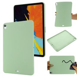 Voor iPad Air 6e generatie 11 inch Case M2 2024, schokbestendig slanke zachte siliconen tabletafdekking voor iPad 10e gen 10,9 inch