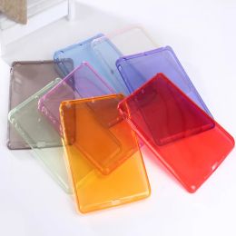 Para Ipad Air2 Mini fundas Pro TPU transparente suave funda de piel funda trasera de silicona delgada Apple Ipad6 ZZ