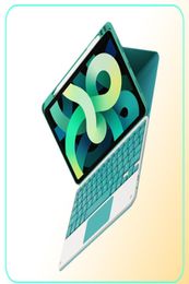 Voor iPad Air4 109 Draadloze toetsenbordbehuizing PRO11 quotBT toetsenborddoek materiaal pensleuf met touch-versiefunctie stuur muis4653060