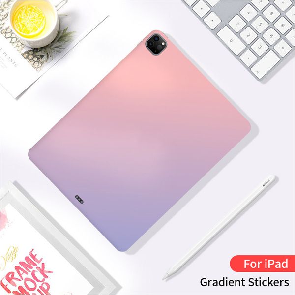 Pour iPad Sticker Skin 2022 iPad Pro 12.9 Mini 6 5 11 10.2 2021 9,7 Air 2/3/4 10.5 Couleur transparent Couverture Funda Discoloration