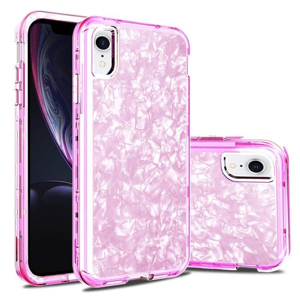 Para iPhone 11 Caso Gule 3In1 Estuche de teléfono híbrido Hybrid Hybrid Hybrid Compatible con 12 PRO MAX PERSONALIDAD