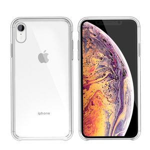 Voor iPhone 11 PRO MAX XS MAX XR CLEAR TPU CASE Schokbestendige Hoge Transparante Soft-achterklep voor Samsung S9 S10 Plus Note10