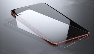 Pour iPhone 11 Pro XR XS Protecteur d'écran transparent en verre trempé Max pour LG Stylo 4 Samsung Galaxy J7 J5 Prime8537521