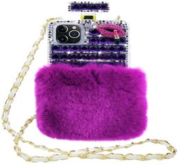 voor iPhone 12 Case Bling Diamond Crystal Rhinestone Parfumfles Telefoon Cover voor iPhone 7 8 Xr Xs Max 11 12 12 Pro Samsung Note 2036659