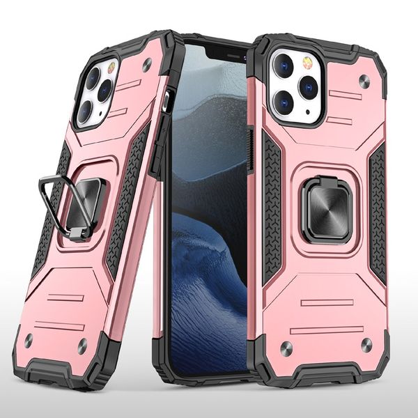 Fundas para teléfonos móviles a prueba de golpes para iPhone 14 Plus Pro Max 13 12 11 Series Funda protectora para teléfono móvil anticaída con soporte para coche Kickstand DHL