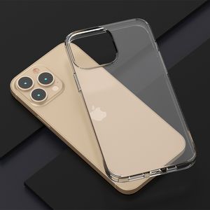 Voor iPhone 13 12 Pro max 11 7/8 Plus XR XS Transparante Telefoon Gevallen Galaxy A12 Nacho A52S 5G 1.5mm TPU Acryl Clew Cover A