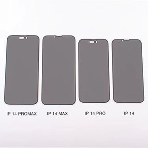 Voor iPhone 14 13 12 Mini 11 Pro Max X Xr Xs Max Privacy Gehard Glas Anti-Spy Screen Protector Met bord