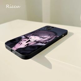 Voor iPhone 14 anime call van de nacht nazuna soft case voor iPhone 14 11 12Pro 8 7 plus x 13Pro max se2020 xr xs covers