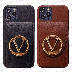 Voor iPhone 15 Pro Max hoesjes Leren telefoonhoesje Designer iPhone hoesje Apple iPhone 14 Pro Max 13 12 11 14 Plus hoesje Merk reliëf Monogram Crossbody Spiegel Mobiele hoes