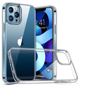 Ultraslanke dunne mobiele telefoonhoesjes Flexibele, heldere TPU-gelrubber Zachte huid Siliconen beschermhoes voor iPhone 11 12 13 14 15 Pro Max Samsung Note 20