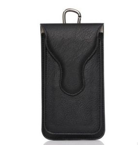 Voor iPhone 7 Plus Universal PU Lederen Gevallen Outdoor Dual Bags Taille Belt Pouch Holder Telefoon Case voor iPhone 6 6S
